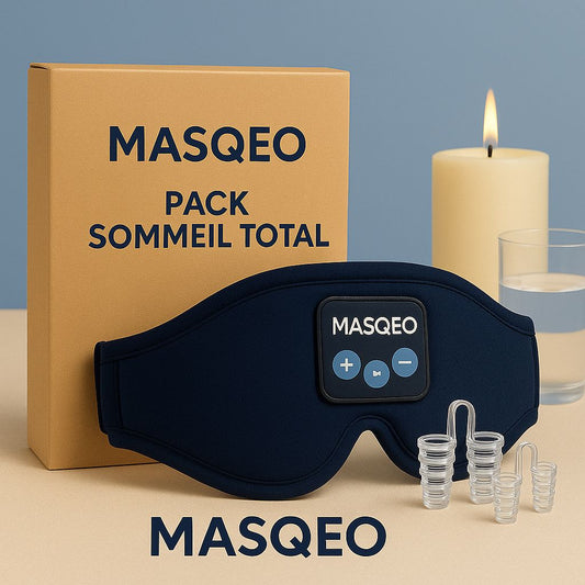 Masqeo avec boite & le dilatateur nasal